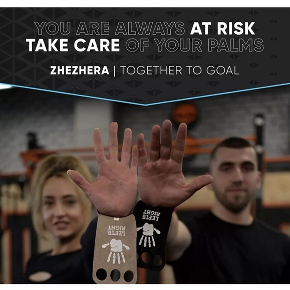 NEW Zhezhera Leather Hand Grips XL - Picture 4 of 8